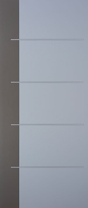 DEG6207 MONUMENT GREY 7155 FASCIA QUARTZ GREY 7039 SMOOTH 2 INSERTI SILVER BRUSH EFFECT
