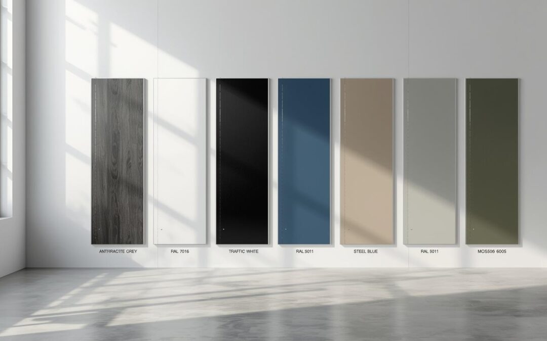 Pannelli laccati colorati per porte blindate: guida alla scelta delle tonalità RAL più richieste